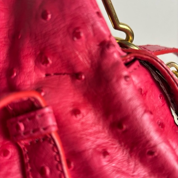 Marc By Marc Jacobs Pink Crossbody Bag w Textured‎ Exotic Leather Large Tote - Picture 7 of 15